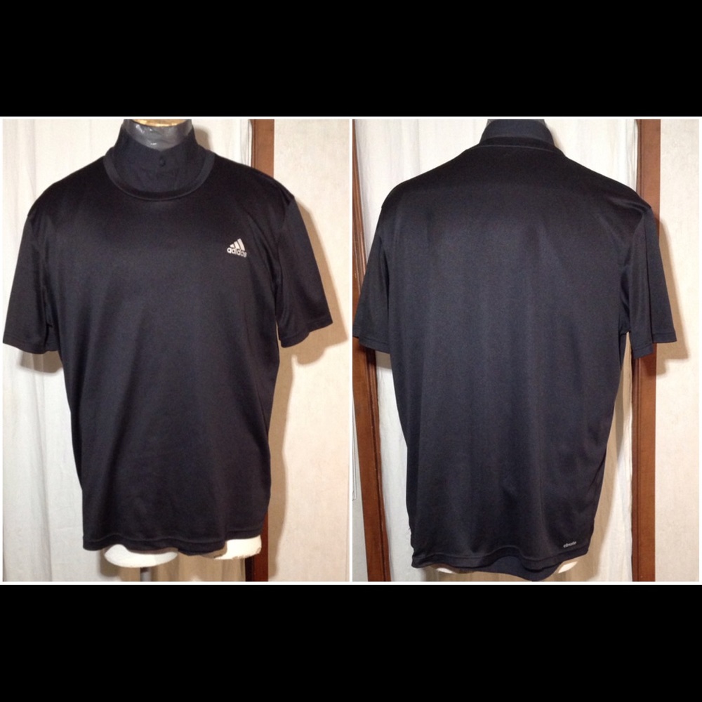 Men's Size XL Adidas Climalite Short Sleeve Shirt